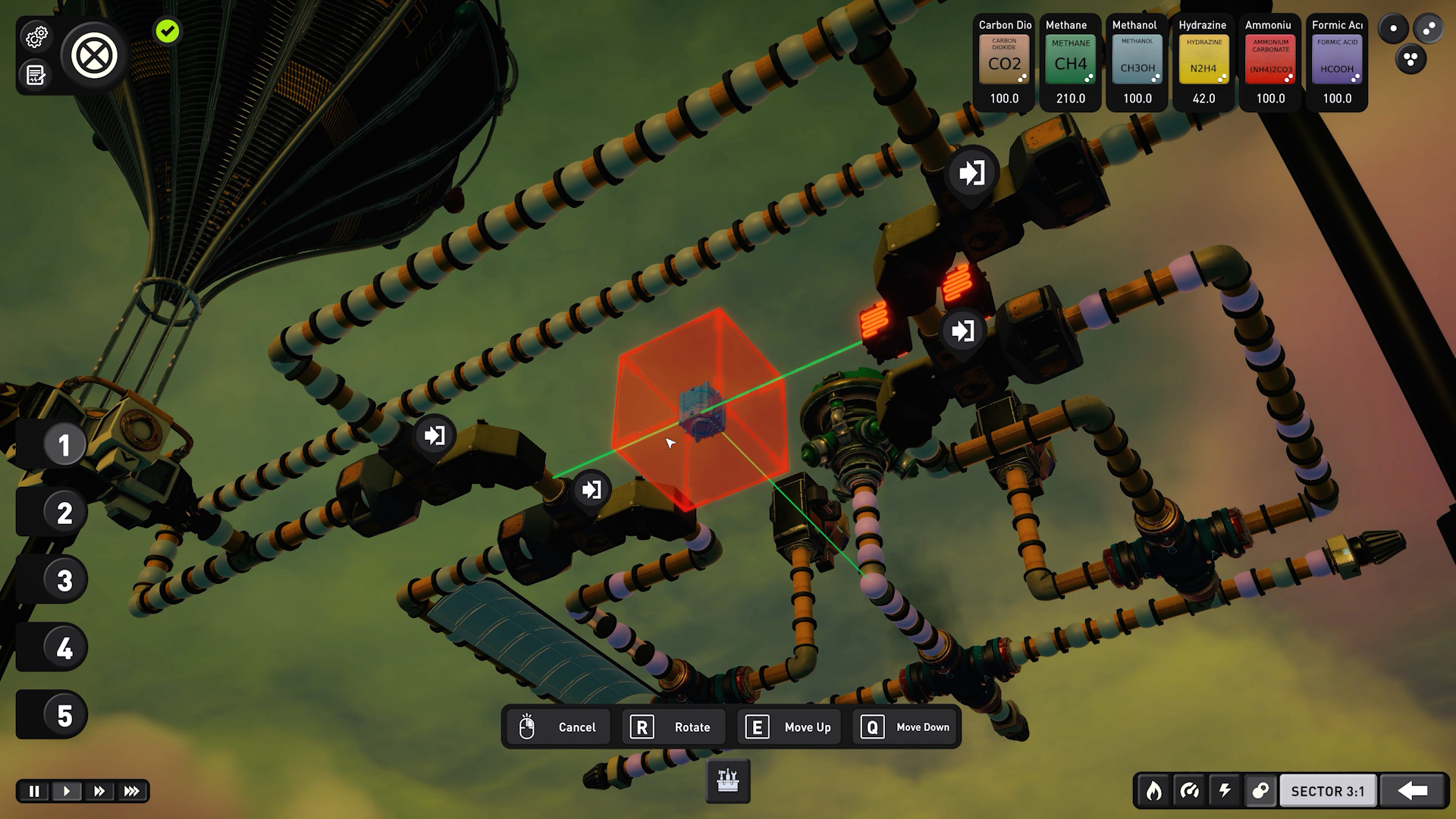 SkyRig is systems-builder for Factorio sickos set in the skies of a bulging gas giant