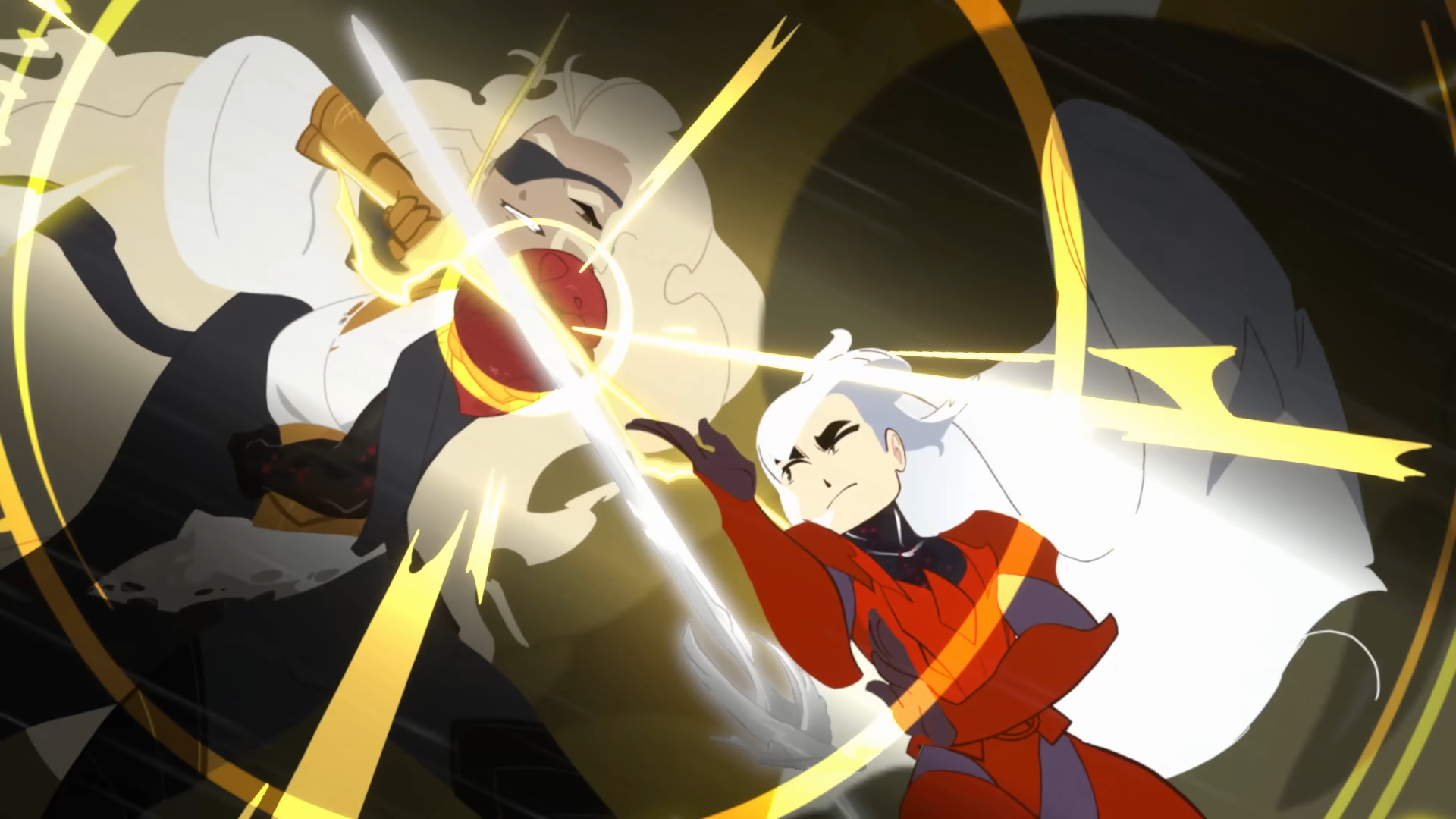 At Fate’s End is a gorgeous action adventure where you can pull a ‘legendary God Sword’ from your throat to work through family trauma in duels with siblings who use their own spines as weaponry