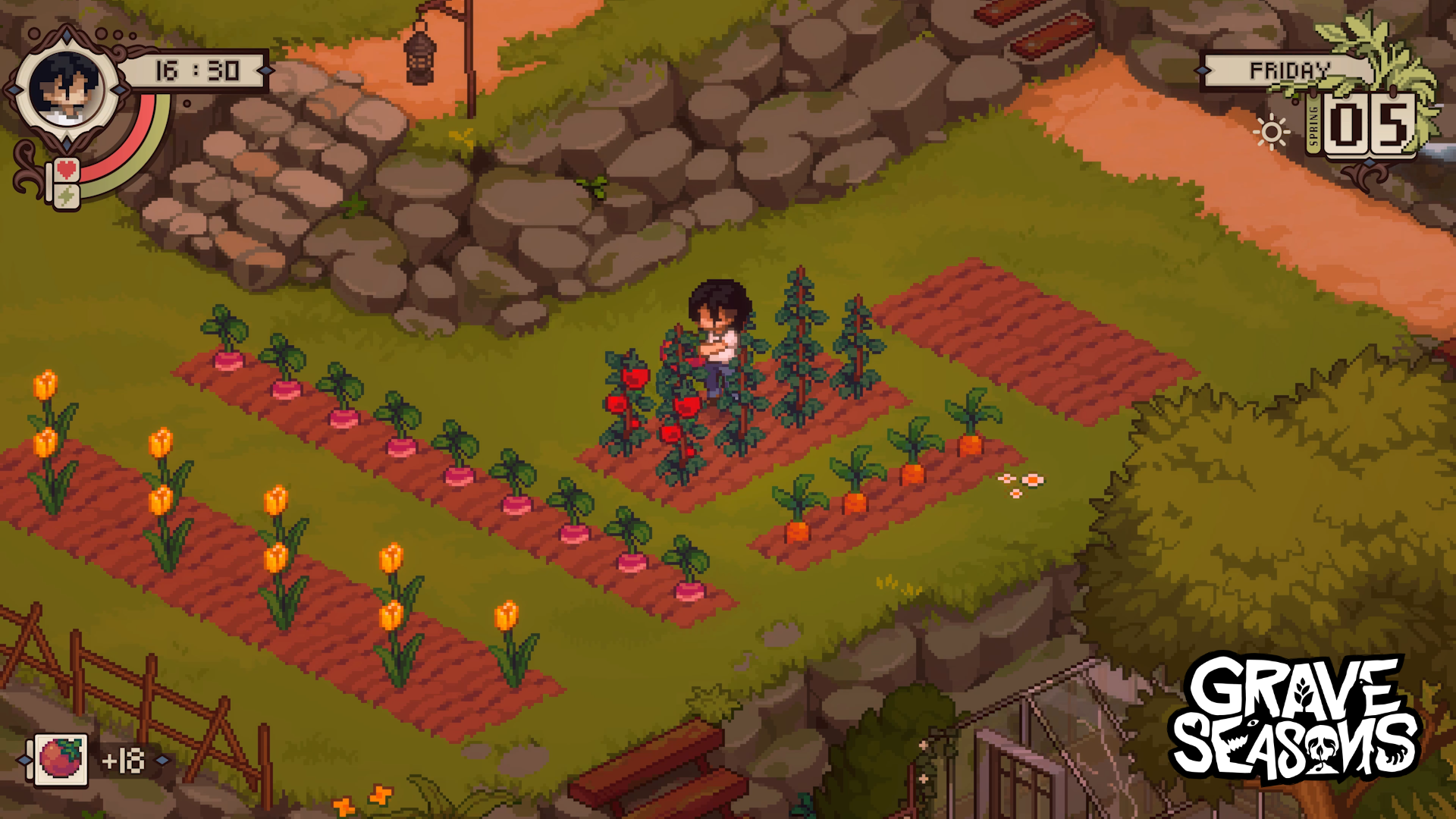 Spooky farming sim Grave Seasons drops first-ever gameplay trailer at the PC Gaming Show 2025, but it’s not your typical Stardew Valley-like