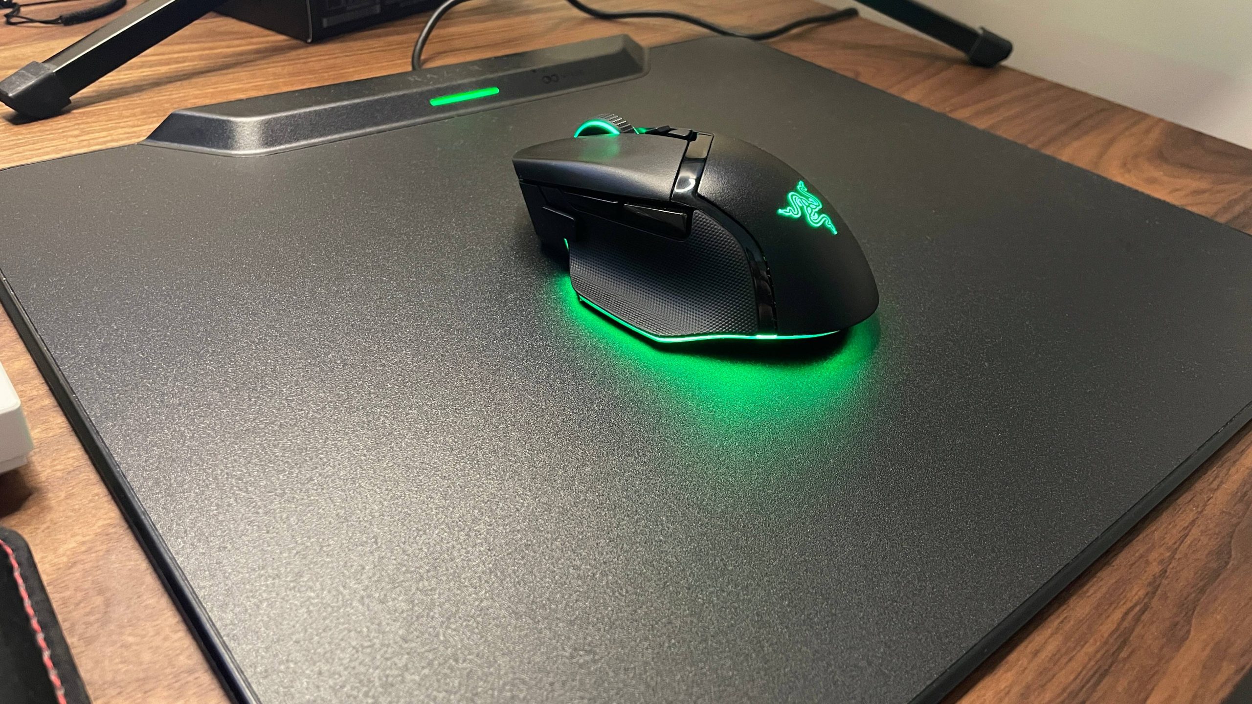 I’ve been gaming with Razer’s new wireless charging mouse pad and I’m glad there’s finally serious competition for Logitech