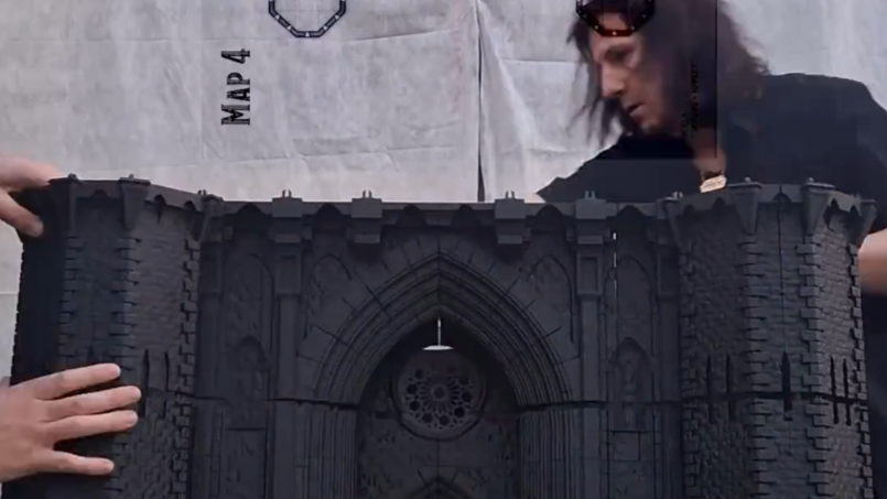 D&D podcasters 3D printed a giant model of Castle Ravenloft, from Curse of Strahd, and it’s truly beautiful