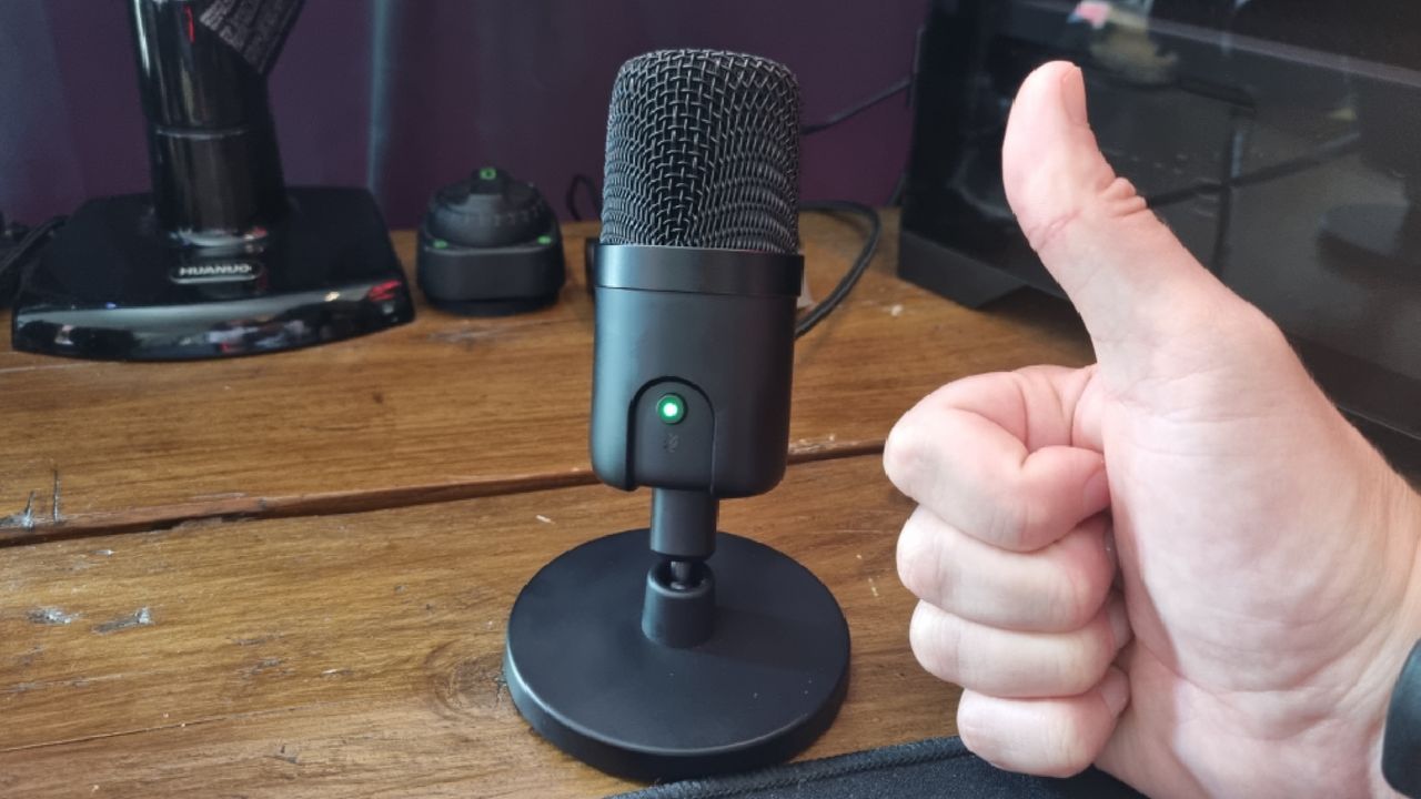 Budget or bust? I think this $26 Amazon Basics USB desktop microphone should make more expensive models a little nervous