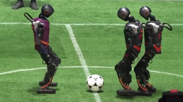 The first autonomous robot football match happened in China and it’s like watching drunk toddlers with fewer ethical setbacks