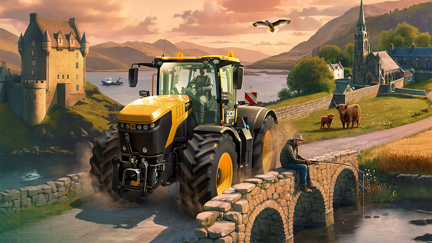 Farming Simulator 25 finally figures out what the rest of us already knew: you gotta have some fishing in your farming game