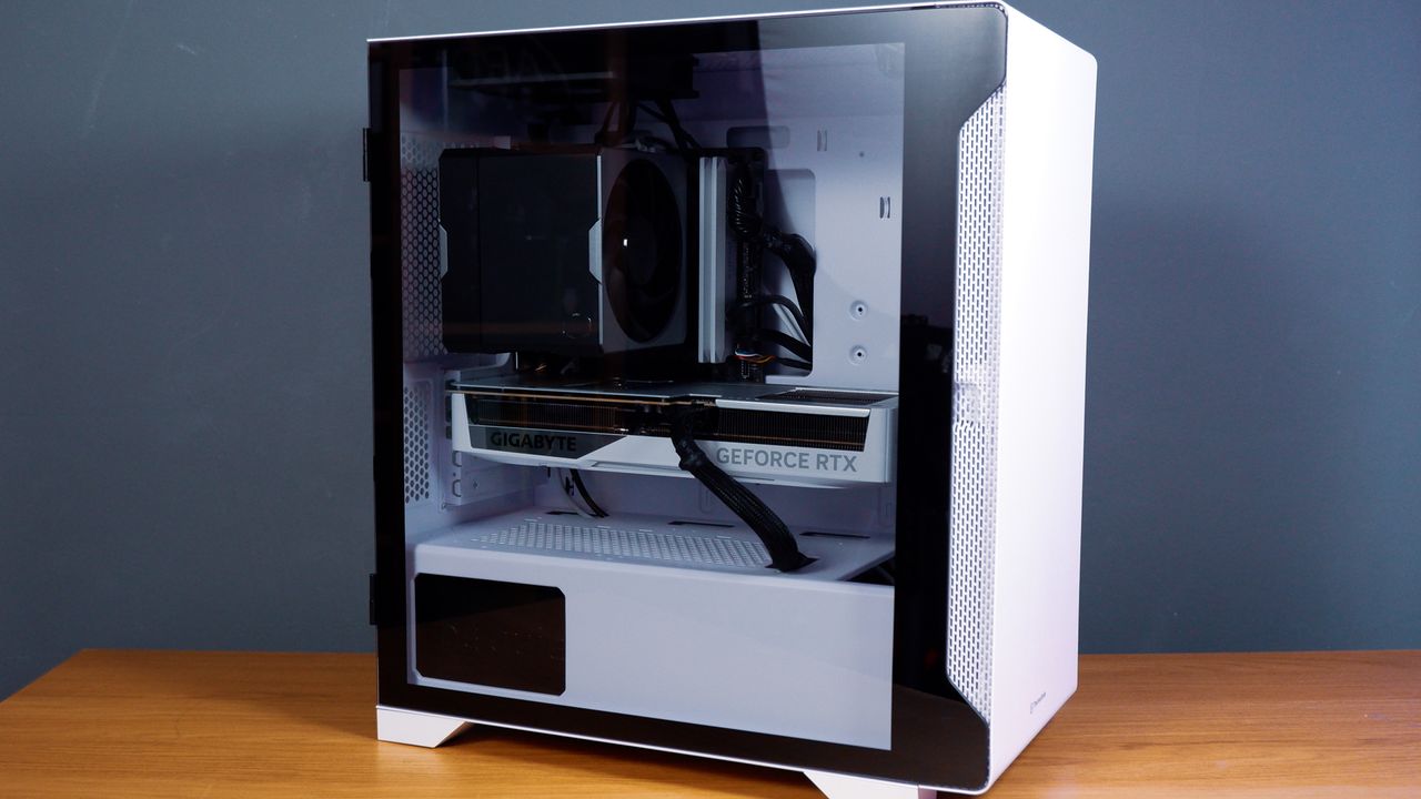 I’ve just declared this the best budget compact PC case, and now I’m tempted by that all white build