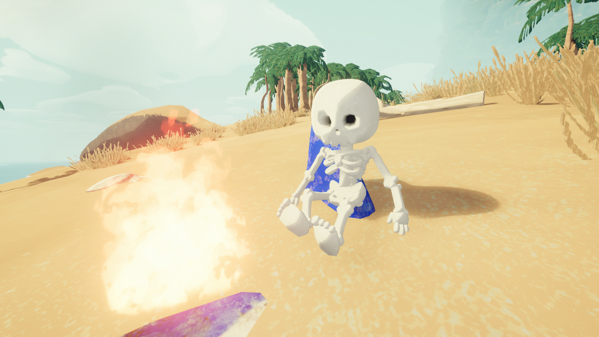 Peak modder celebrates the grim achievement of generating 10,000 skeletons in a single day with a mod that ‘creates a shared experience of failure and discovery’ by littering the island with the corpses of your fellow scouts
