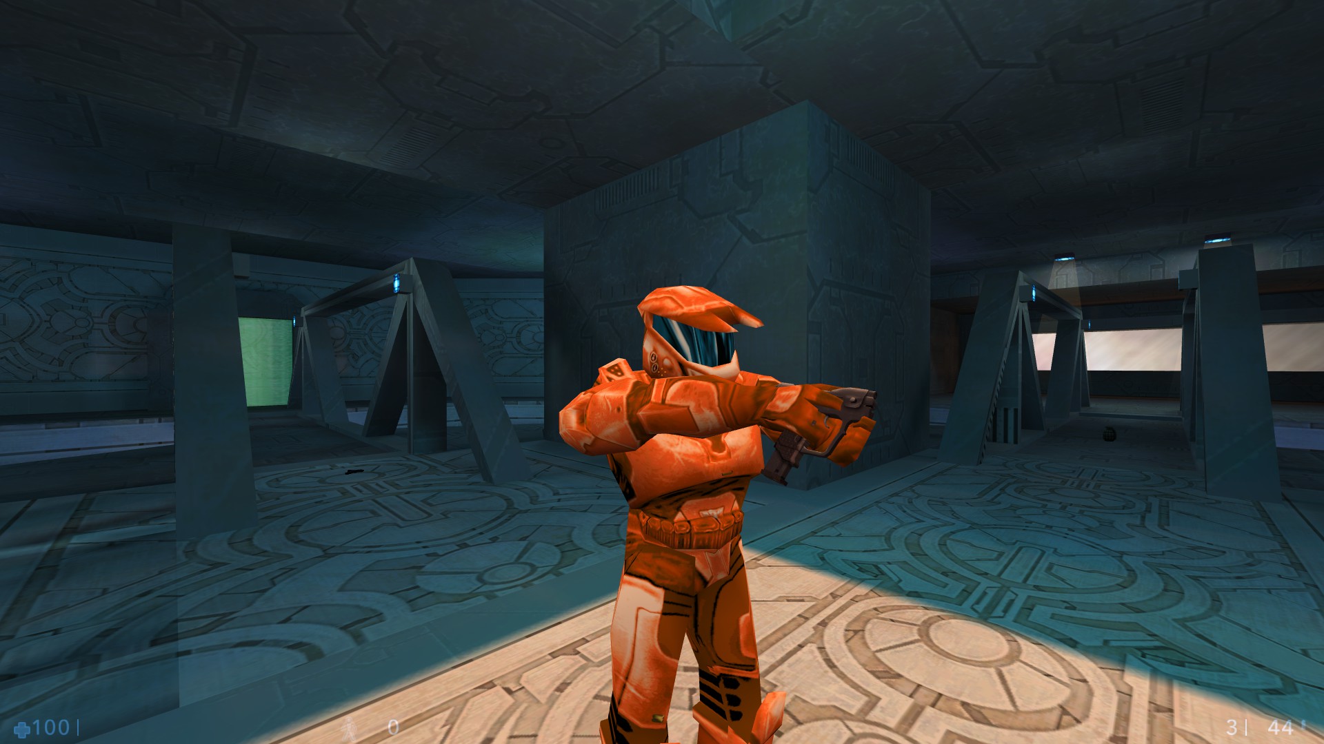 Here’s a mod that puts Halo’s multiplayer into Half-Life, which to me feels like putting tea in your coffee
