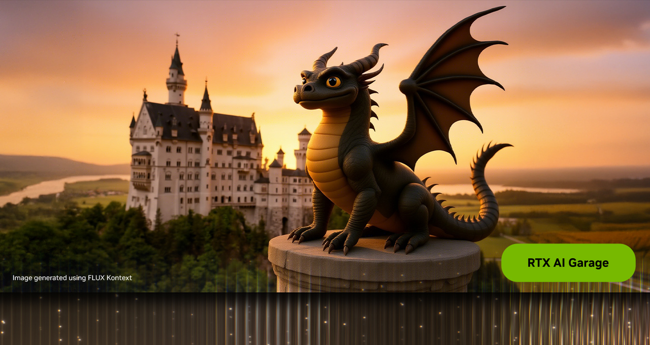 NVIDIA RTX AI Accelerates FLUX.1 Kontext — Now Available for Download