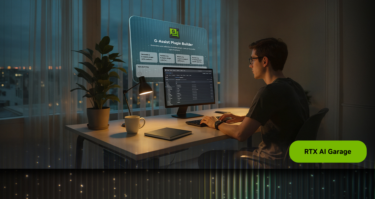 Deadline Extended — Create a Project G-Assist Plug-In for a Chance to Win an NVIDIA GeForce RTX GPU and Laptop
