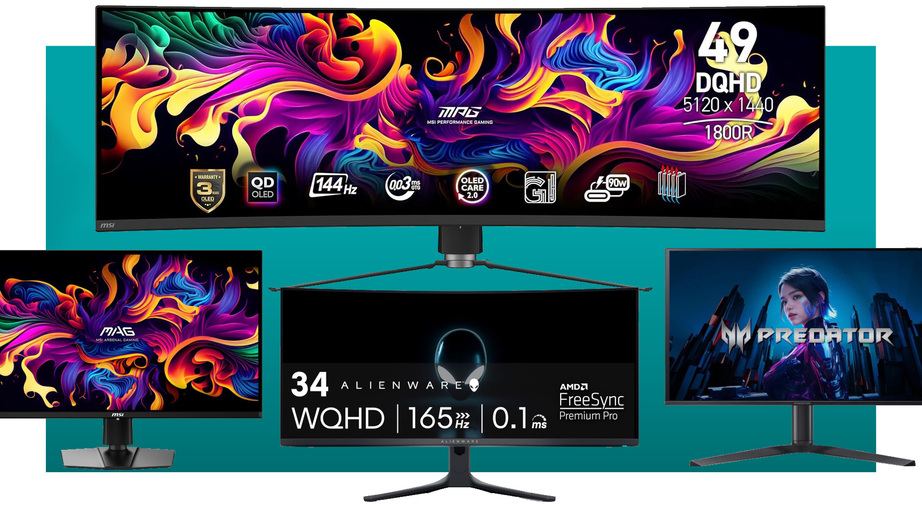 OLED is the must-have gaming monitor tech and I’ve got some great early Prime Day deals for you