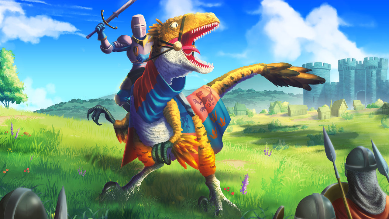 Dinolords blends action RPG combat and RTS battles in a medieval England overrun with dinosaurs, and surprisingly it’s even cooler than that sounds