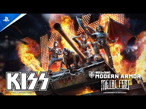 Kiss takes the stage in World of Tanks’ Metal Fest