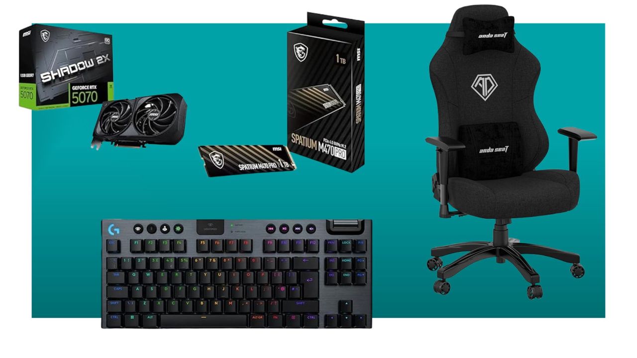 From gaming keyboards to graphics cards, these are the five UK-only deals I’d recommend this Amazon Gaming Week