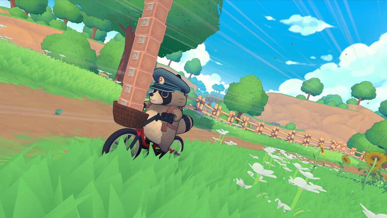 BMX delivery, sumo-wrestling, fishing: Cozy gaming gets a little Crazy Taxi, as a treat, in Tanuki: Pon’s Summer