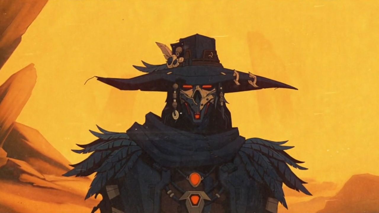 The first DLC vault hunter in Borderlands 4 will be a robot cowboy gambler named C4SH who throws playing cards