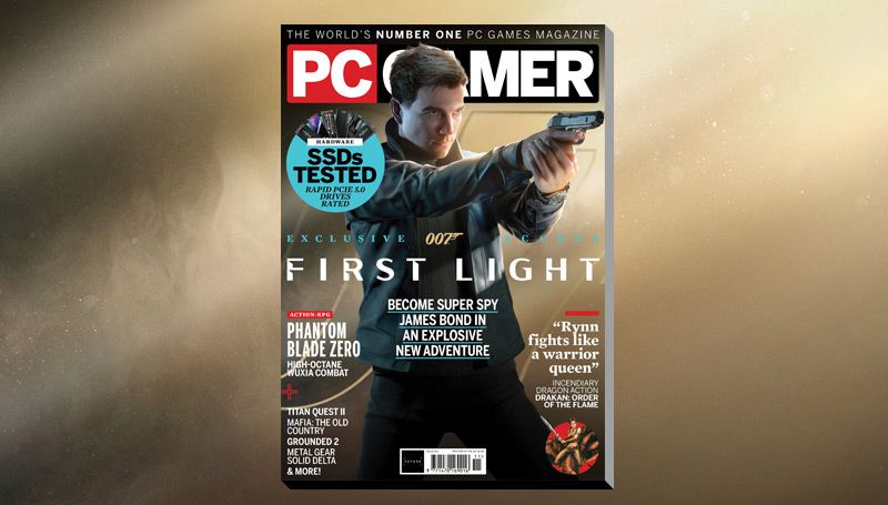 PC Gamer magazine’s new issue is on sale now: 007 First Light