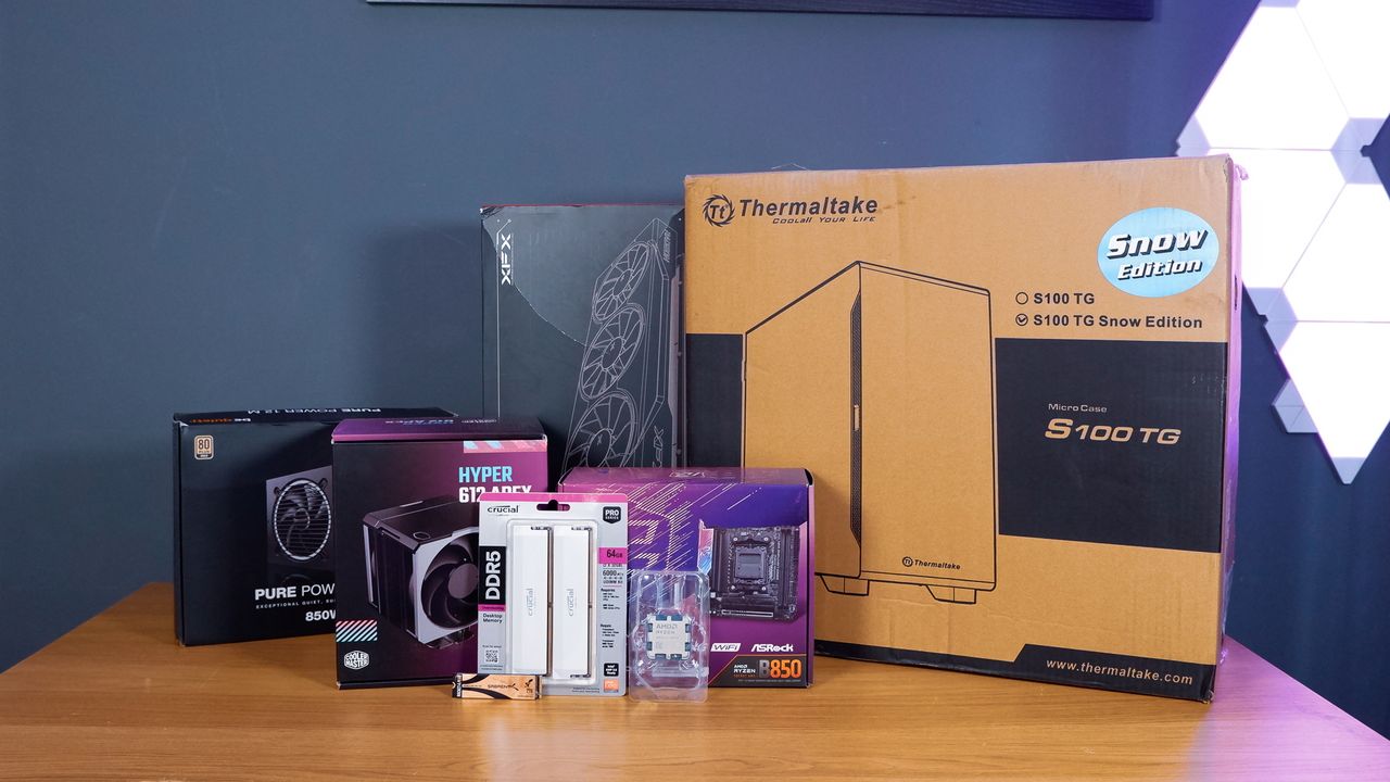 I’ve taken a proper bargain of a case from Thermaltake and built a gorgeous white PC with it