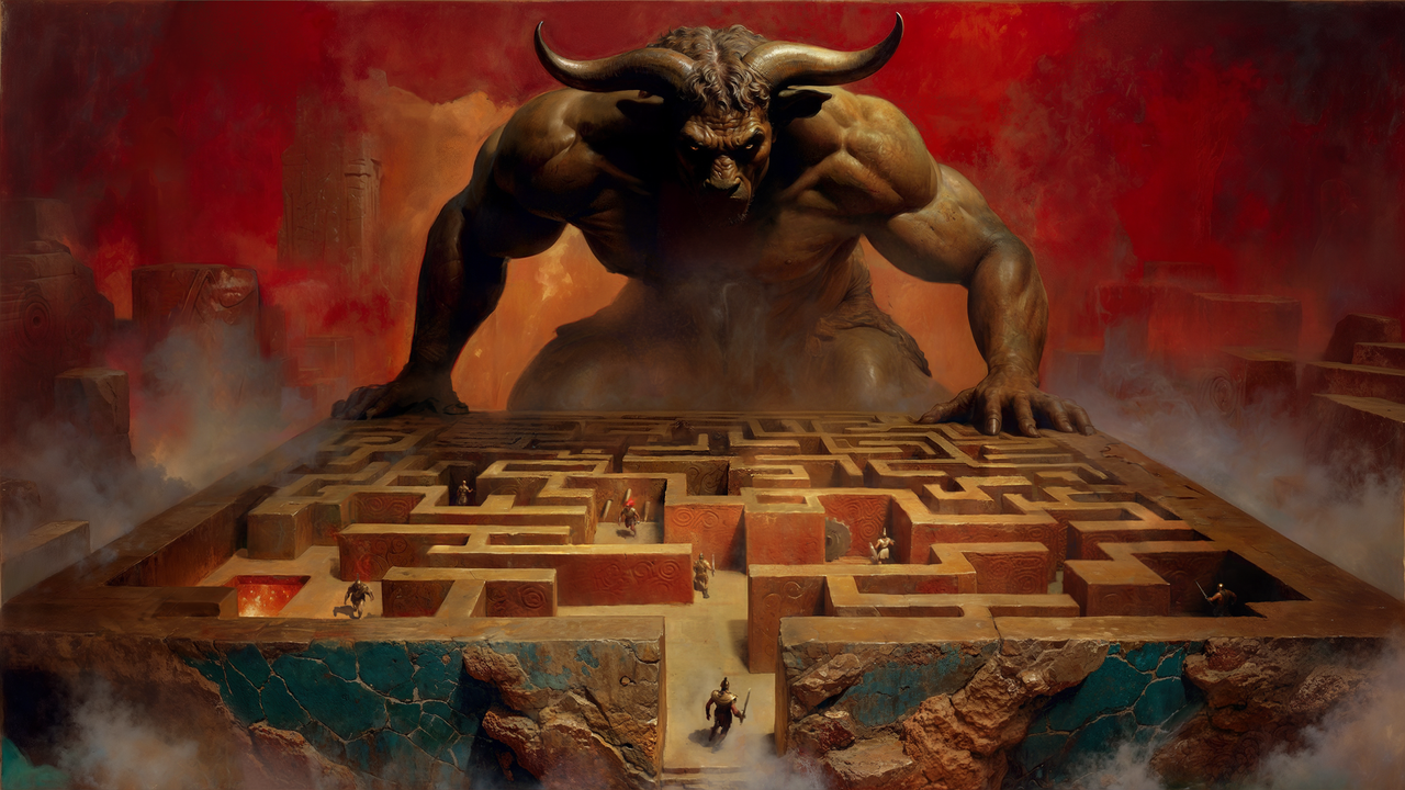 Play as the infamous Minotaur of Greek mythology in Minos, an Orcs Must Die-like roguelite where you build a deadly labyrinth full of dastardly traps