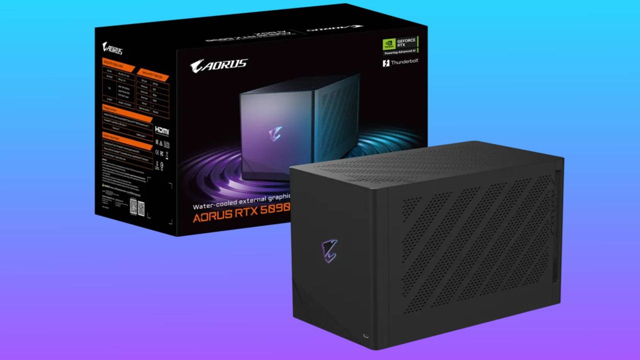 Gigabyte have finally released its RTX 5090 external GPU—but it’s calling it an ‘AI box’