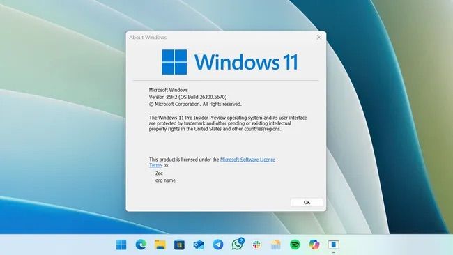 Microsoft’s big Windows 11 25H2 update is now available to download but in terms of new features it’s a total nothing burger