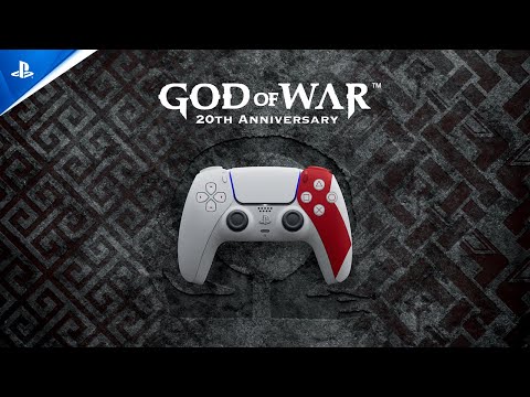 Celebrate Kratos’ legacy with the DualSense Wireless Controller – God of War 20th Anniversary Limited Edition