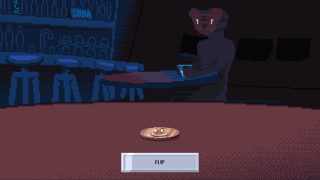 This $2 coin flipping ‘non-idle clicker’ is a one-button labyrinth of probability paranoia