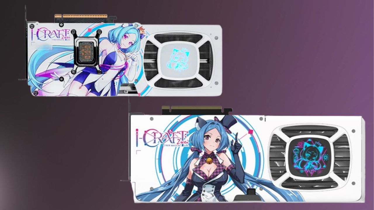 Maxsun’s latest RTX 5070 comes with improved thermals and even more anime cat girl than before