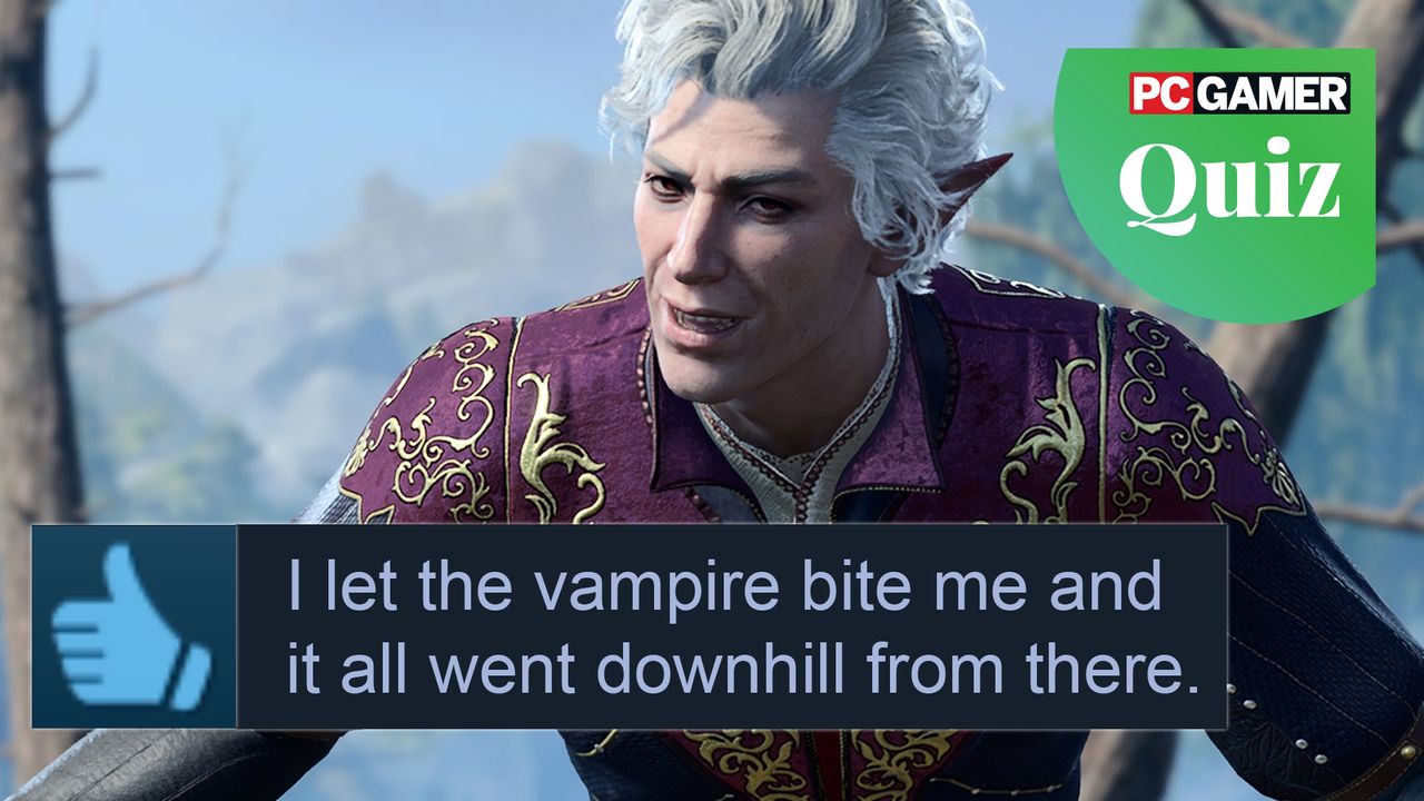 Can you guess the game based only on a blurb from a Steam review? Take our quiz and see if you score a thumbs up!