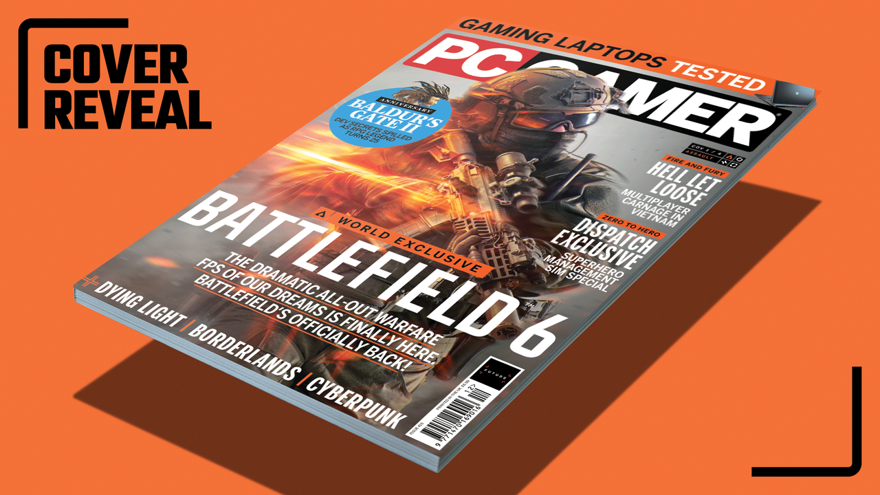 PC Gamer magazine’s new issue is on sale now: Battlefield 6