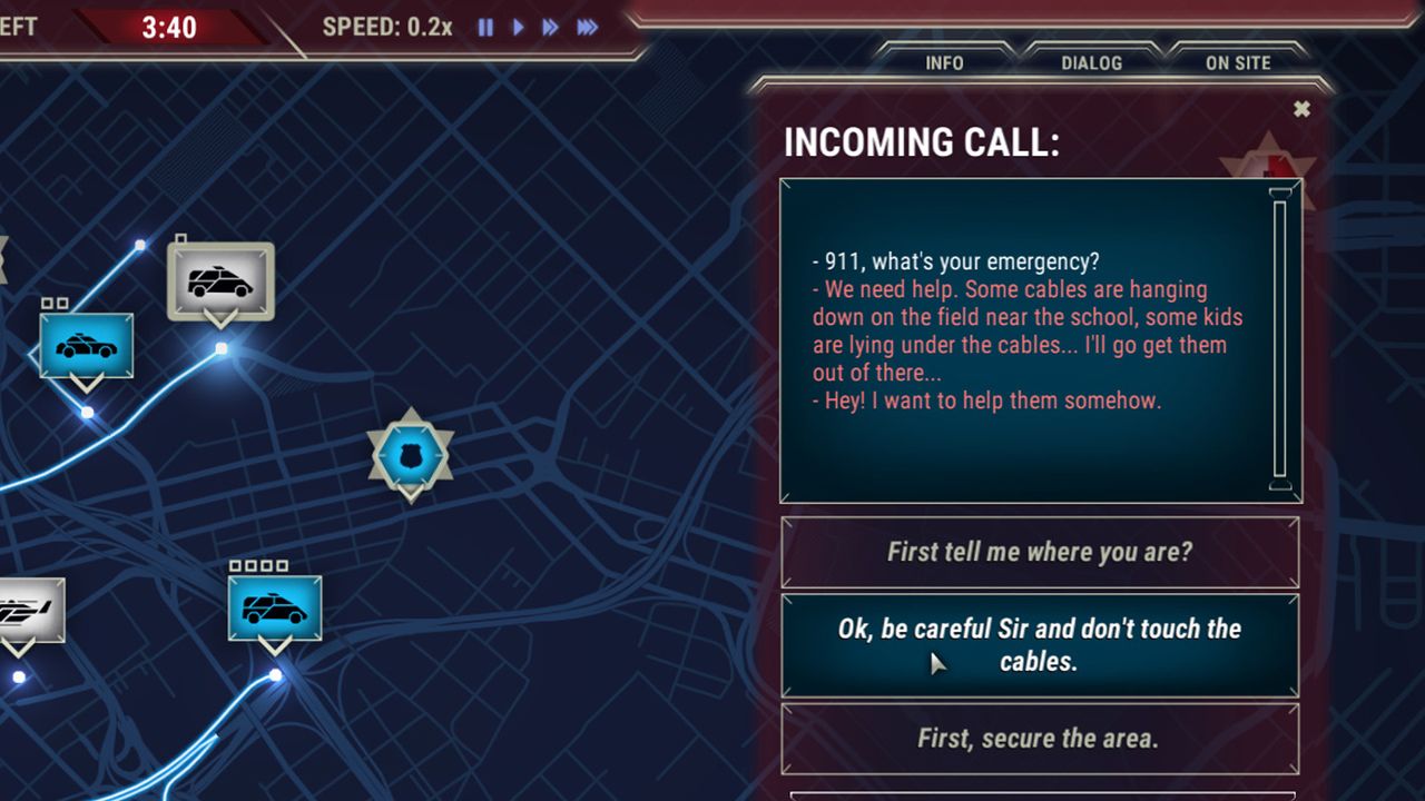 Emergency dispatch simulator 911 Operator is free on Steam for a limited time