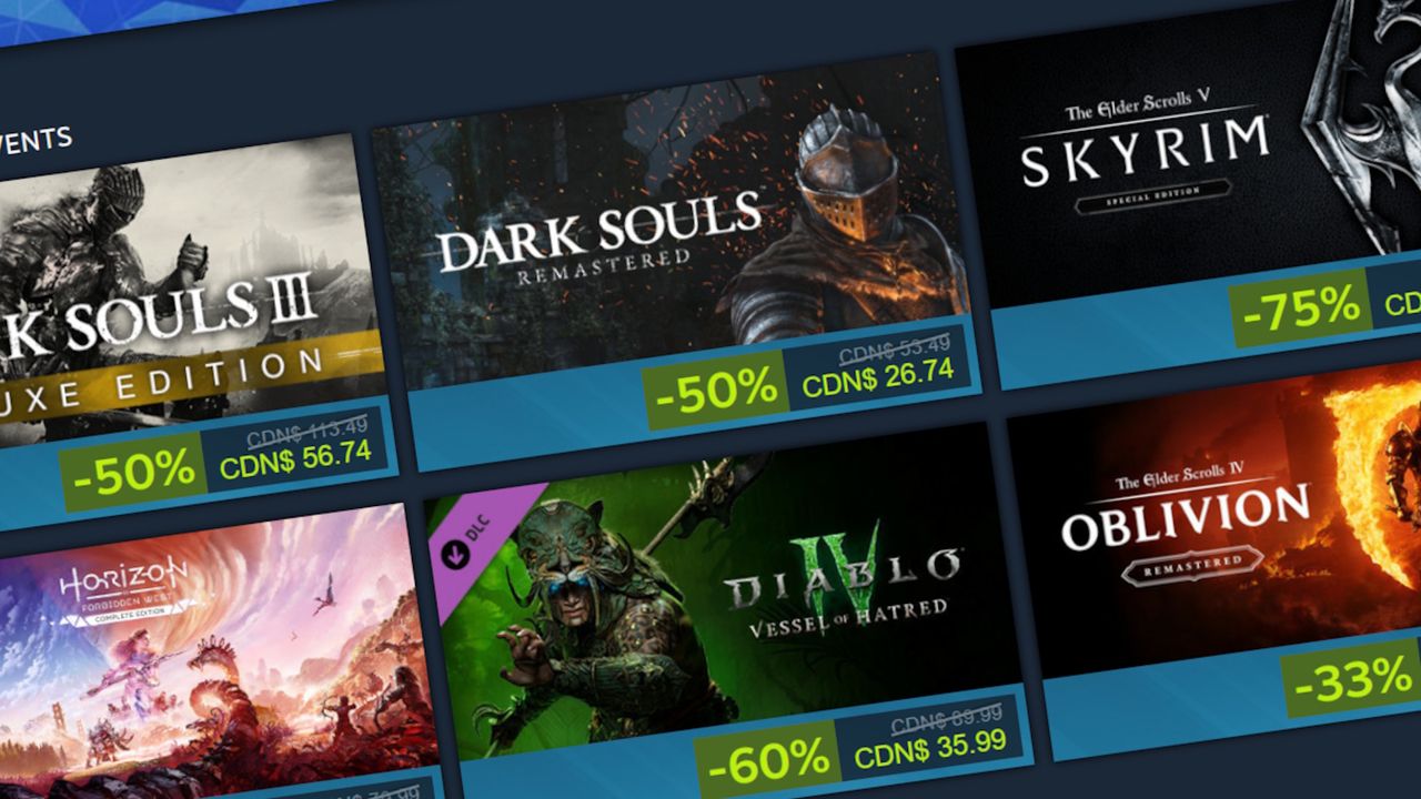 Steam’s first-ever Black Friday sale makes a surprise appearance to fill the gap left by the Steam Autumn Sale