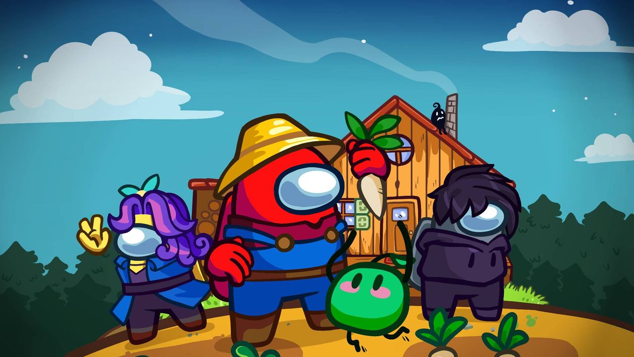 Stardew Valley has left Miraland for a new collab, and it looks a little sus