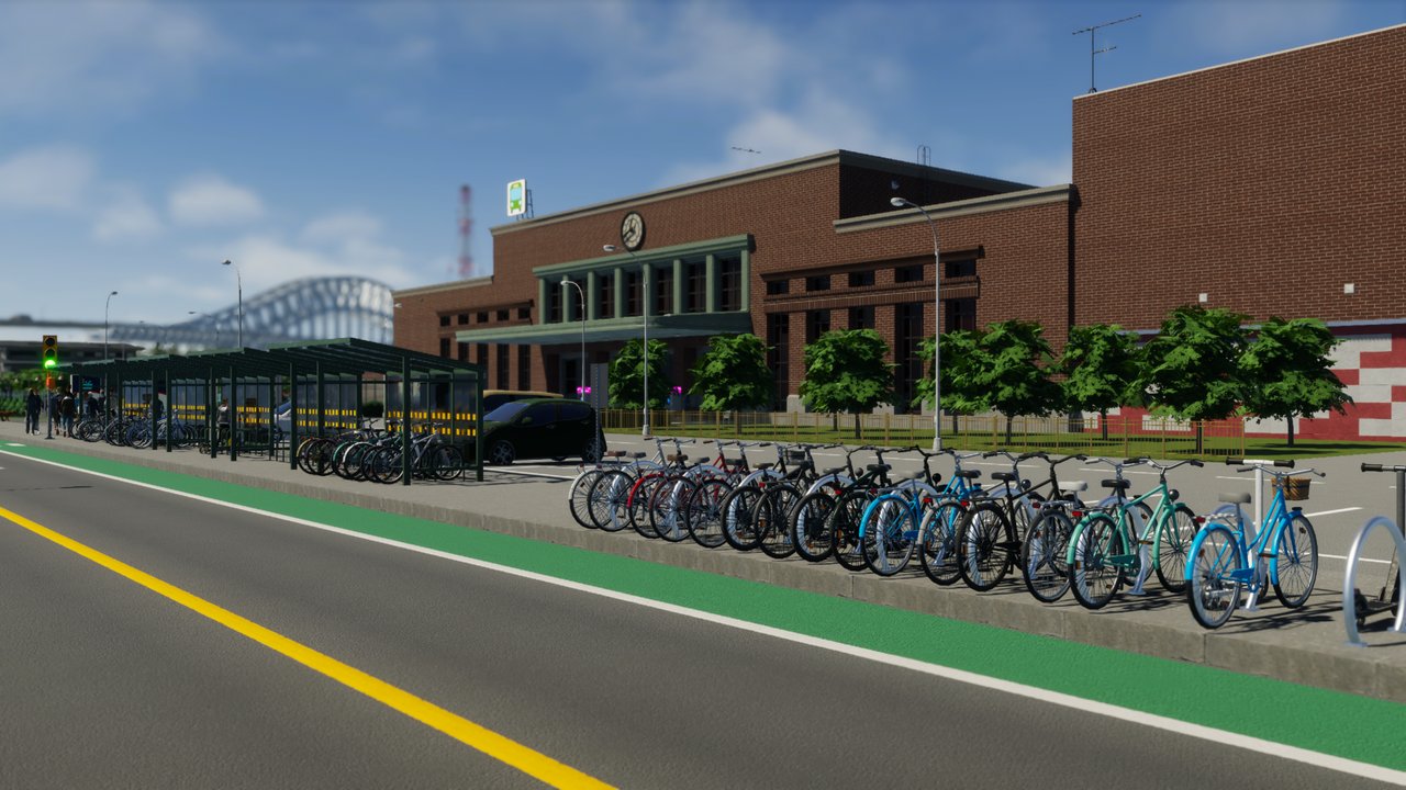 Cities: Skylines 2’s bicycle update adds a lot more than just bikes, as Colossal Order prepares to hand over development to a new studio
