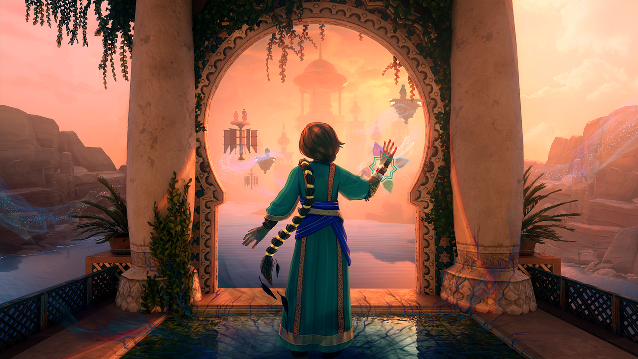 The House of Hikmah is an upcoming puzzle adventure that dives into a young girl’s journey through grief