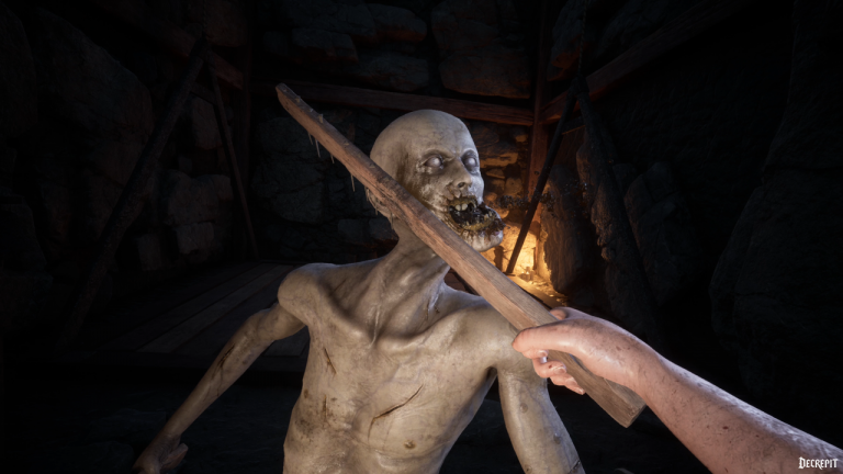 Decrepit is a ‘dark fantasy first person soulslike’ in a castle full of zombies who’ll repeatedly drag your clobbered body back to the dungeons until you get good enough to escape
