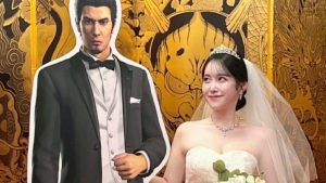 Love wins: This woman has ‘married’ a cardboard cutout of Kazuma Kiryu from the Like a Dragon games