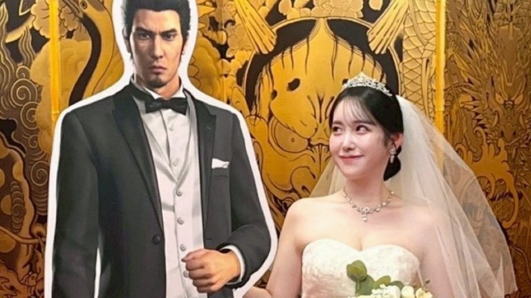 Love wins: This woman has ‘married’ a cardboard cutout of Kazuma Kiryu from the Like a Dragon games