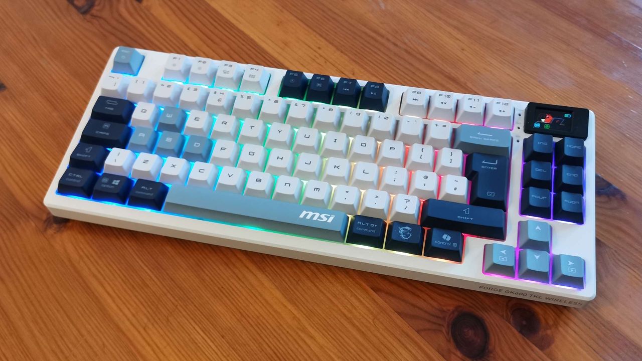 MSI Forge GK600 TKL Wireless review