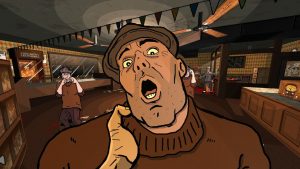 Fallen Aces’s second episode won’t be out this year, but it will feature a first-person car chase with a tommy gun in both hands and a foot-operated steering wheel