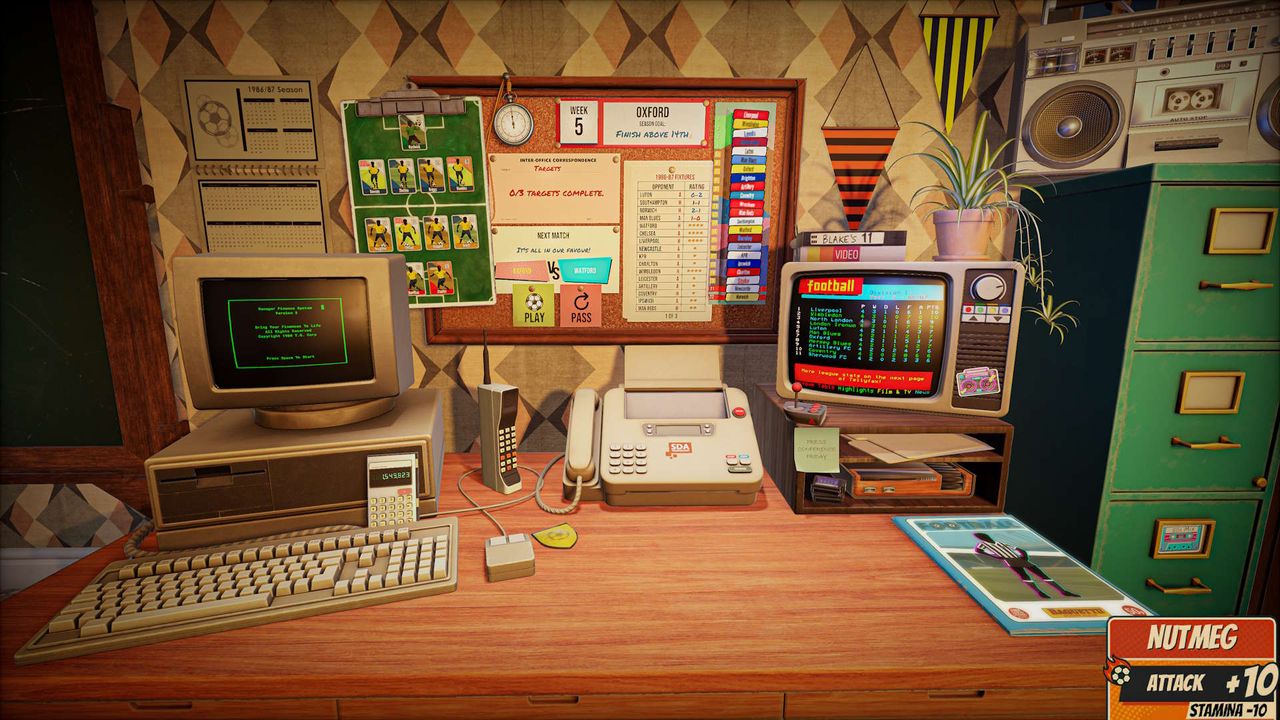 Retro football manager Nutmeg turns the beautiful game into a card battler