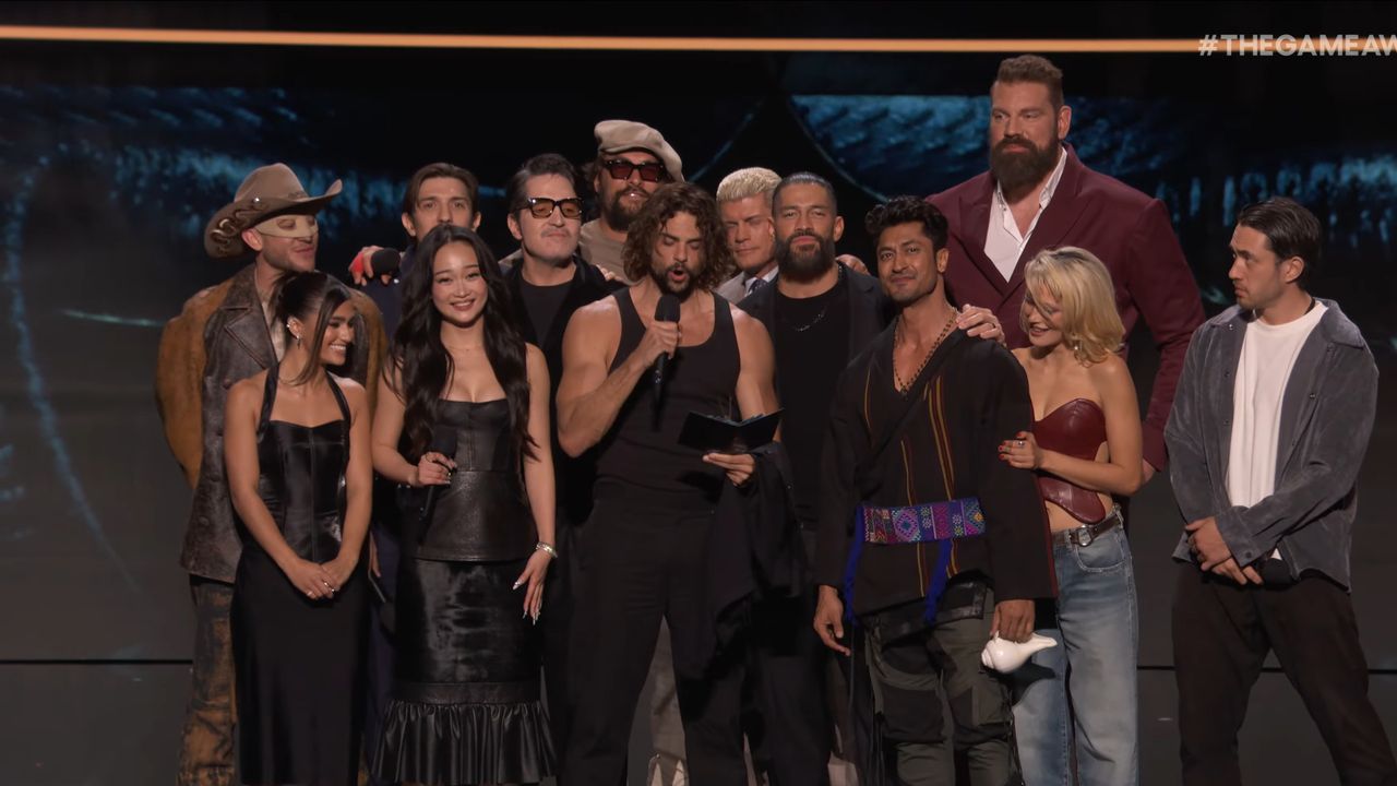 I think The Game Awards just broke the record for most people presenting a single award, with the entire cast of the Street Fighter movie announcing ‘Best Ongoing Game’