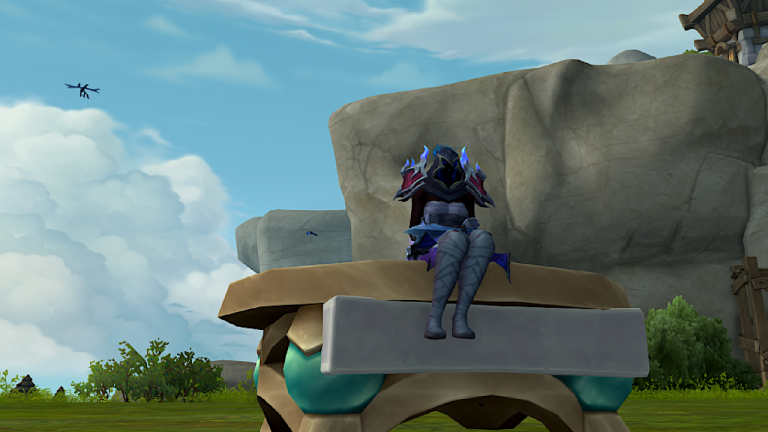 World of Warcraft players are already discovering new tech with its player housing—turns out, you can sit anywhere as long as you’re able to fit a chair inside