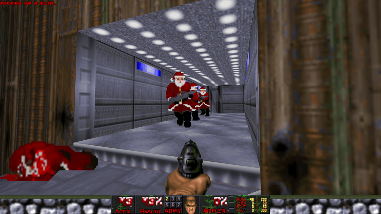 Celebrate the holidays the way Saint Nick intended, by blasting through hordes of enemies in the best Christmas-themed FPS mods