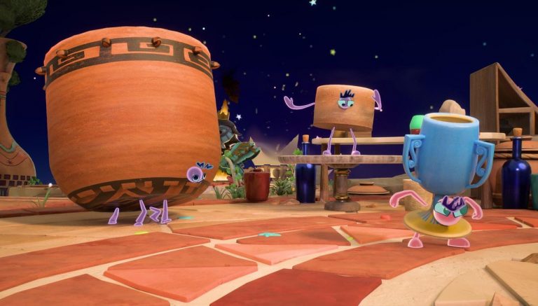 Create beautiful pots and use them to smash your friends to pieces in Double Fine’s new ‘online multiplayer pottery party brawler’