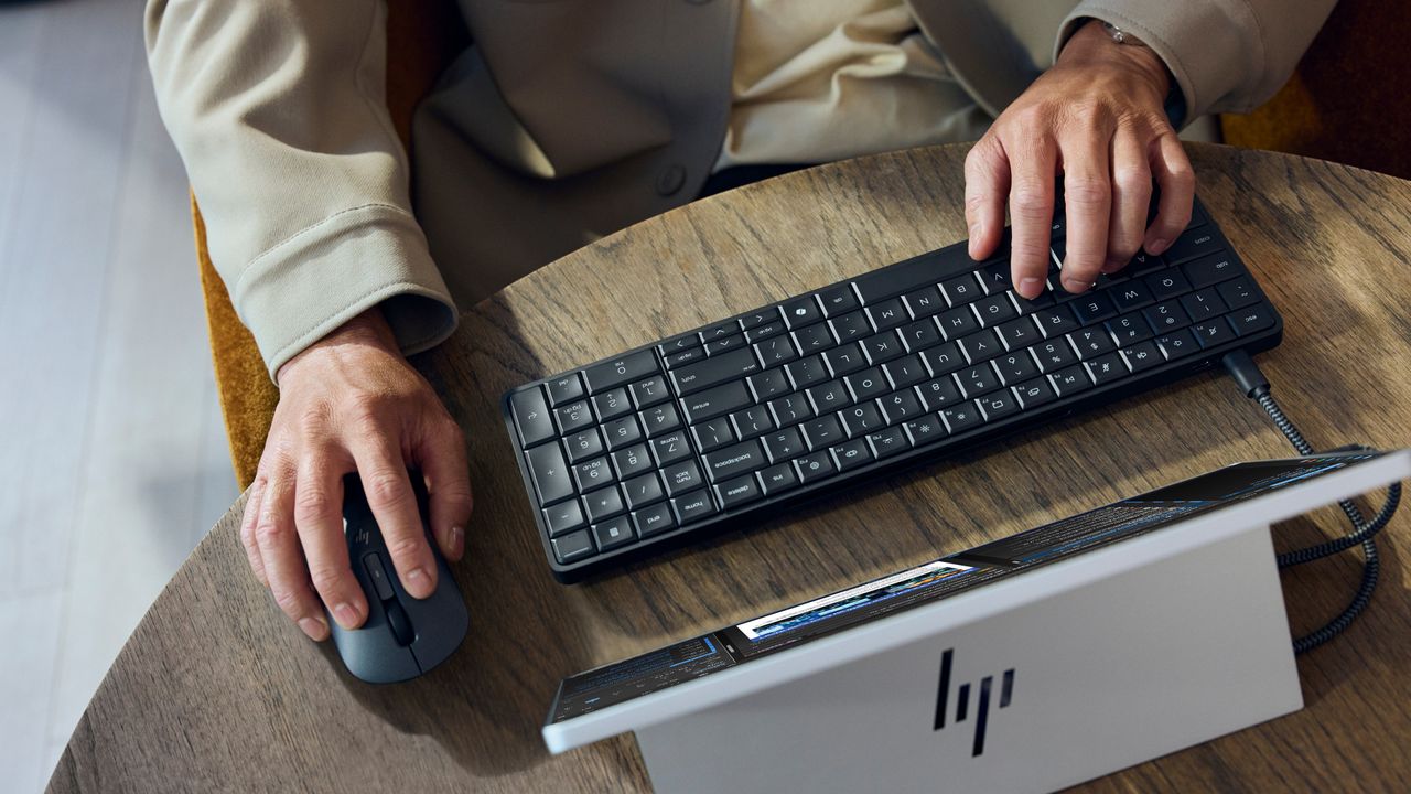 HP’s new AI PC might look like a laptop that lost a fight with an angle grinder but it’s compact and discreet as you could possibly get