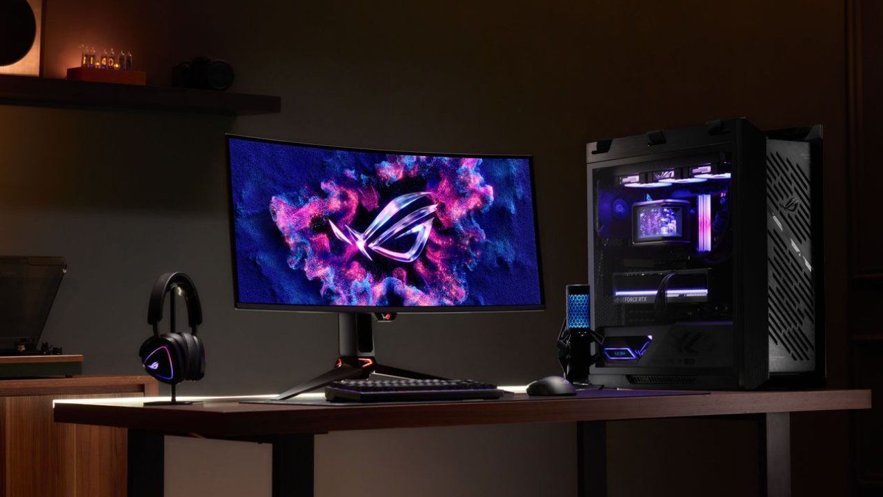 Asus launches new gaming monitors with two completely different ‘RGB stripe’ OLED panel technologies