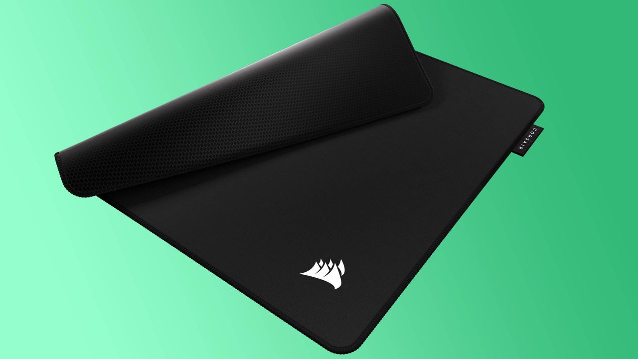 Corsair’s latest mouse pad is just begging to have my greasy fingers all over it