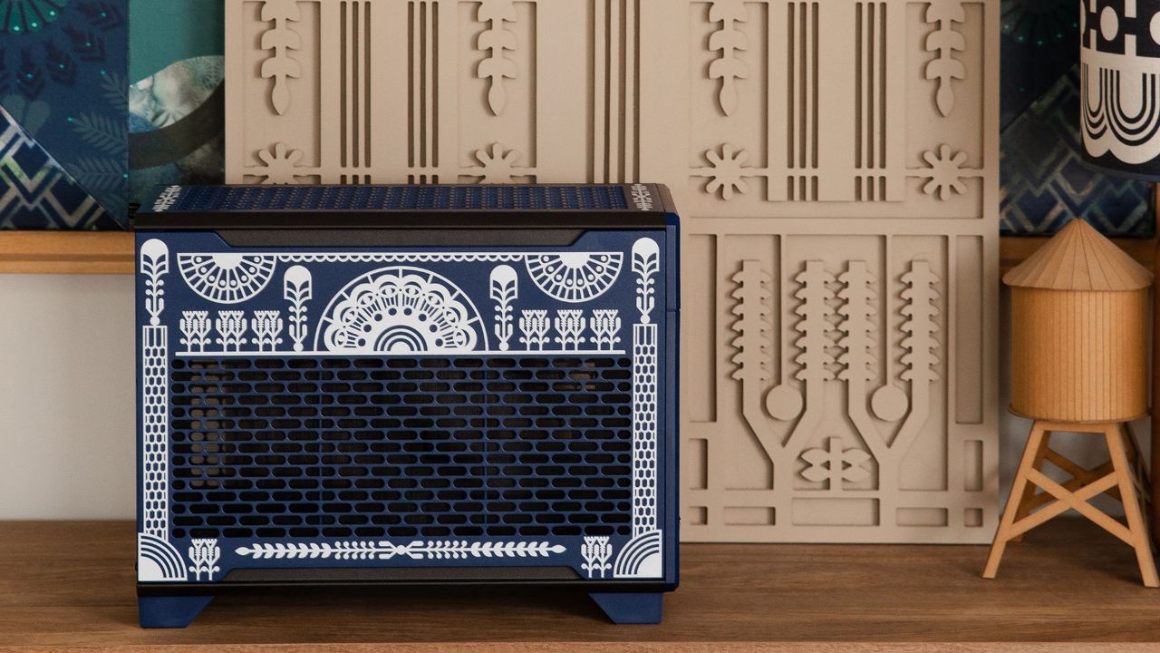 Thermaltake’s collaboration PC case with a French artist is so lovely it makes me want to finally start that mini PC build