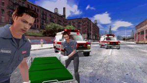 Yakuza Kiwami 3 includes the first official emulation of 2 bizarro Sega arcade games, including one like Crazy Taxi but you’re racing an ambulance to the hospital before a patient bleeds to death