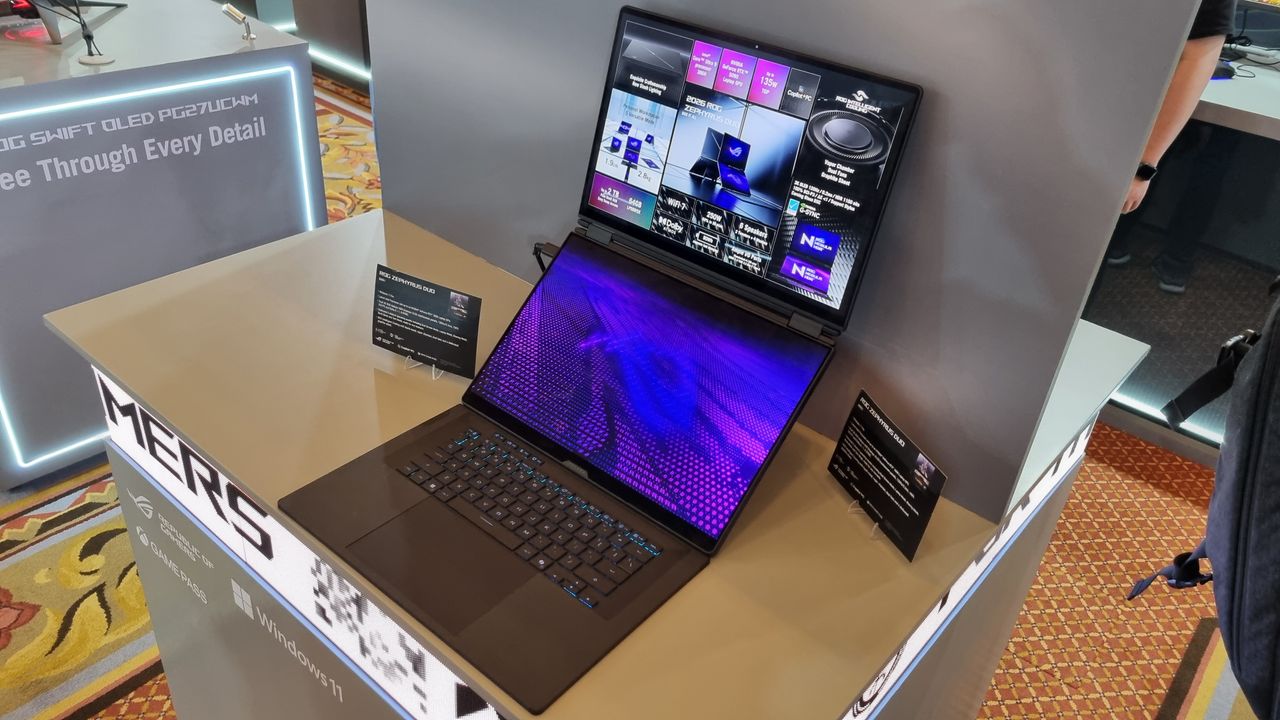 Okay Asus, you’ve intrigued me: The ROG Zephyrus Duo might finally convince me that dual screen laptops are a good idea